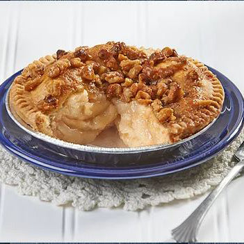 Apple Caramel Walnut Pie (9")