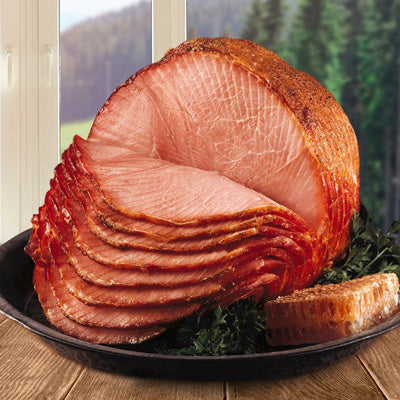Spiral-Sliced Smoked Bone-In Ham (Ready To Eat)