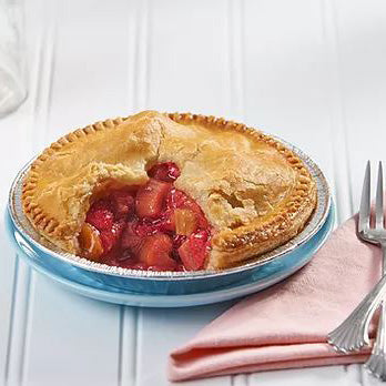 Strawberry-Rhubarb Pie (9")